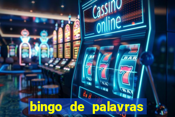 bingo de palavras de natal